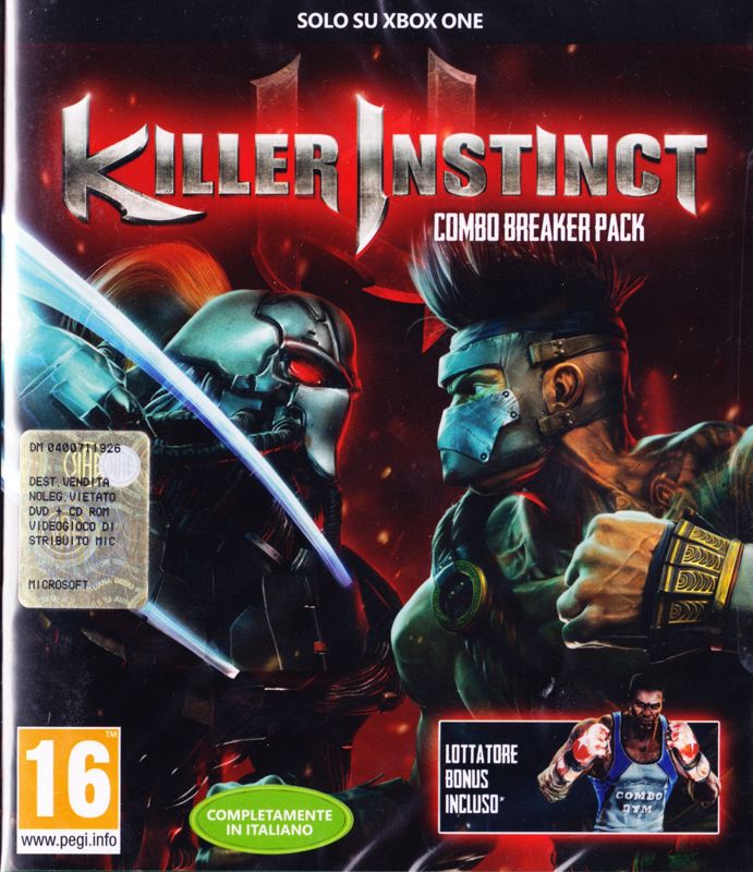Killer Instinct: Combo Breaker Pack box art for Xbox One